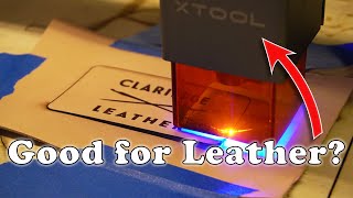 How Does the xTool D1 Laser Work on Leather [upl. by Becka267]