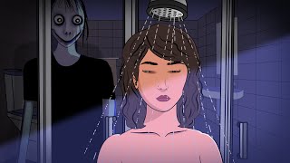 HE WAS WATCHING ME IN THE SHOWER  ANIMATED HORROR STORIES [upl. by Fachan678]