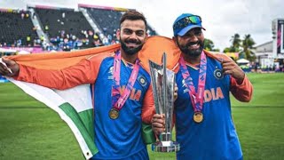 Emotional Tribute Indias Historic T20 World Cup 2024 Win Rohit Sharma Virat Kohli [upl. by Hudnut]