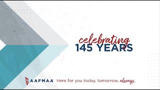 Celebrating 145 Years  AAFMAA [upl. by Margalit]