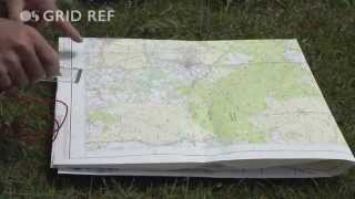 How to take a 4figure grid reference with Steve Backshall and Ordnance Survey [upl. by Trebeh560]