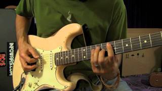 Hendrix Inspired Rhythm Style Part 2 Guitar Lessons [upl. by Tullusus]