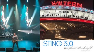 11 15 2024 STING LIVE AT THE WILTERN LOS ANGELES CA [upl. by Giorgio]