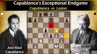 Capablanca’s Exceptional Endgame  Capablanca vs Lasker 1924 [upl. by Stilu903]