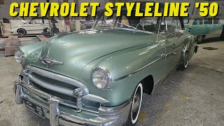 CHEVROLET STYLELINE DELUXE COUPÉ 1950 CLASSIC CAR FOR SALE OLDTIMER TE KOOP [upl. by Darreg]