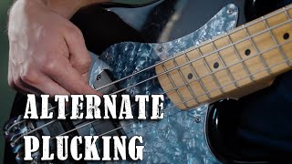 Right Hand Technique for Bass  Lesson [upl. by Atsirhcal]