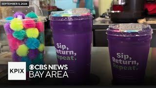 Petaluma reusable purple cup project ends with over 200000 cups avoiding landfill [upl. by Flyn]