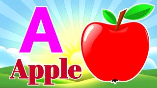 A for apple  अ से अनार  abcd phonics song  a for apple b for ball c for cat  abcd song  abcde [upl. by Htirehc704]