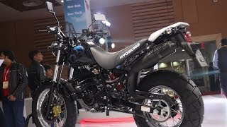 Hyosung RT125D  walk around Auto Expo 2014 [upl. by Bela]