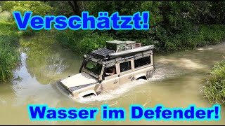 Voll verschätzt Wasser im Defender  Wildcamp vom feinsten [upl. by Mathias147]