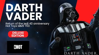 Unboxing Darth Vader Hot Toys Deluxe edition MMS 700 [upl. by Eniarral]