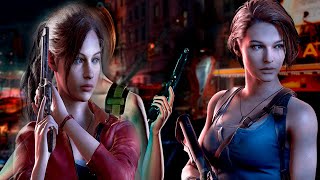 RE2 REMAKE CLAIRE INTENSAMENTE RE3 REMAKE JILL INFERNAL [upl. by Jerusalem940]