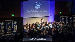 54th Ithaca College Athletic Hall of Fame Ceremony [upl. by Eldrida350]