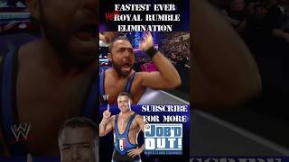 Santino Marella and the FASTEST elimination in Royal Rumble History [upl. by Inman]