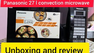 Panasonic 27 l convection microwave oven unboxing and review 👍 [upl. by Nnylatsyrk]