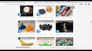 Como importar modelos de Thingiverse a Tinkercad [upl. by Bette]