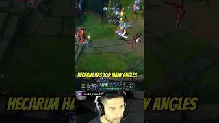 Hecarim has too many angles Hecarim karma Hwei leagueoflegends streamer [upl. by Gilberto102]