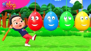 Color Finger Family  Three Little Kittens  BluLoo Nursery Rhymes amp Kids Songs [upl. by Ahseket]