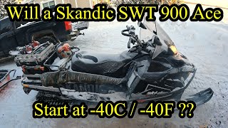 Will a Skandic SWT 900 ACE start at 40C 40F shorts [upl. by Enitsuj]