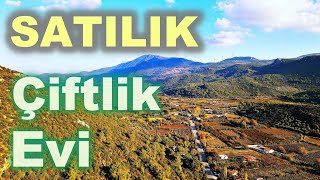 Satılık Çiftlik Evi  Satılık Bahçeli Köy Evi [upl. by Adnilram81]