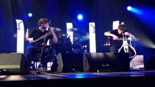 2CELLOS Live in Sapporo Japan kagemusha [upl. by Hallette678]