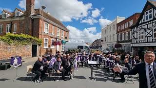 Wantage Band  Market Place Brass 2023 Full Concert [upl. by Altis]