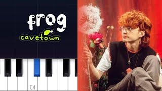 Cavetown  frog Piano tutorial [upl. by Eniamart570]