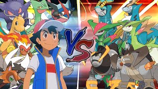 Legendary Pokemon Battle Ash Vs Legendary Deers [upl. by Stanwood]