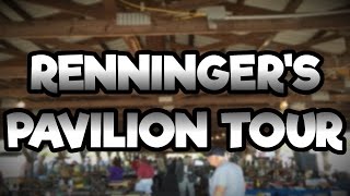 Renningers Antique Flea Market Adamstown PA Pavilion Walkthrough [upl. by Jaylene]