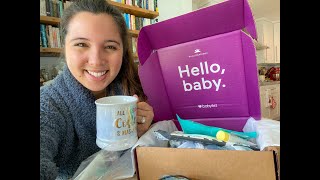 BABYLIST HELLO BABY BOX UNBOXING  REVIEW  2021 [upl. by Elburt996]