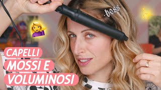 CAPELLI MOSSI e VOLUMINOSI 💁 in 4 semplici mosse [upl. by Naivad]