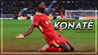 Ibrahima Konaté 202425 ● THE WALL  Defensive Skills amp Speed Show ᴴᴰ [upl. by Adnalay897]