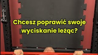 3 proste ćwiczenia które poprawią twoje WYCISKANIE LEŻĄC [upl. by Nevai]