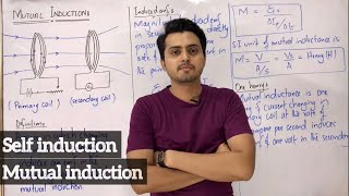 Mutual induction  Self induction  Electromagnetic induction  Physics [upl. by Carmela]