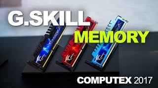 GSkill – Overclocking RAM at Computex 2017 [upl. by Pia]