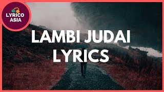 Lambi Judai  Jannat Lyrics 🎵 Lyrico TV Asia [upl. by Inaflahk]