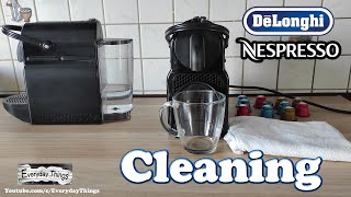 How To Clean a Nespresso Inissia Coffee Machine Important Cleaning amp Maintenance [upl. by Sapphira985]