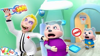 Pregnant Mom Has a Toothache 🤰 Fake Dentist  Top Stranger Danger Song  Wolfoo Kids Songs [upl. by Ennaid]