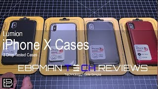 Best Apple iPhone 10 Cases with Drop Protection from Lumion [upl. by Adaha428]