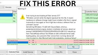 How to fix error while overclocking controller on WINDOWS 11 SECURE BOOT ON [upl. by Noryak]