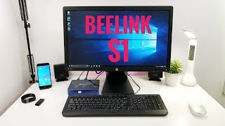 Best Mini PC i tried so far Beelink S1 Review  8GB RAM Windows 10 [upl. by Tenn394]