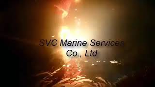 Underwater ship repairing underwater vessel welding  SVC Marine Services Co Ltd [upl. by Earal]