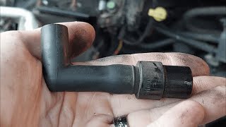 Five Minute Fix 20  PCV Valve Replacement 2001 Ford F250 [upl. by Erot]