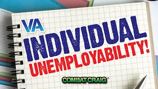 VA Unemployability Everything You Need to Know [upl. by Ileak]