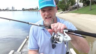 How To Set Up New Fishing Rod [upl. by Novyat886]