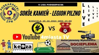 Sokół Kamień vs Legion Pilzno  20102024 [upl. by Adnoryt227]