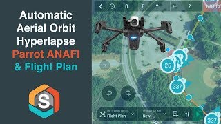 Aerial Hyperlapse using Flight Plan  Parrot ANAFI [upl. by Francesca105]