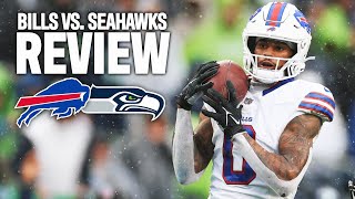 Keon Coleman impresses again  Seahawks vs Bills Week 8 NFL Review  PFF [upl. by Lek]