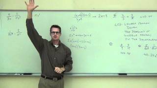 Intermediate Algebra Lecture 73 Finding LCD and Equivalent Rational Expressions [upl. by Fesuy785]