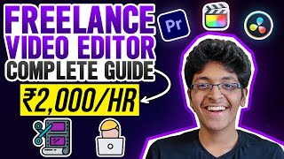 Freelance Video Editor Earn Rs 2000hr  How to Become a Video Editor [upl. by Dollie]